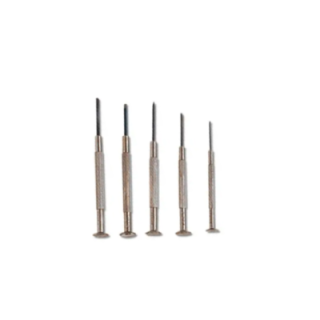 Ozar Nick Plated Miniature Screw Drivers And Wrenches Set Of 5 Pcs AJS-0240 image-1