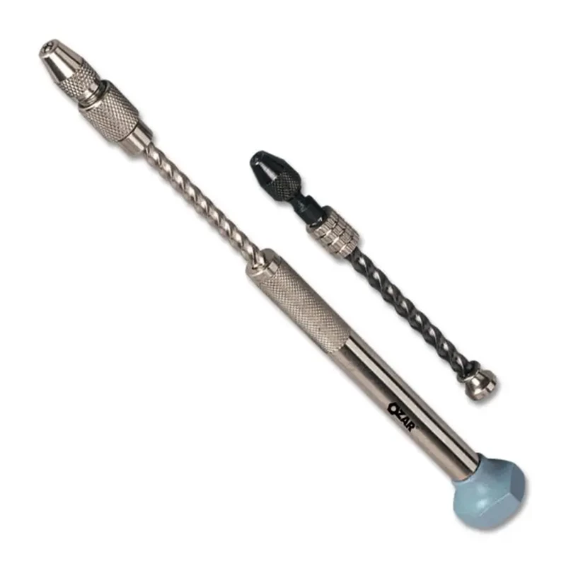 Ozar Nickle Plated Spiral Drill image-1