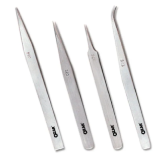 Ozar Extra Fine Stainless Steel Tweezer ATW-0254 image-1
