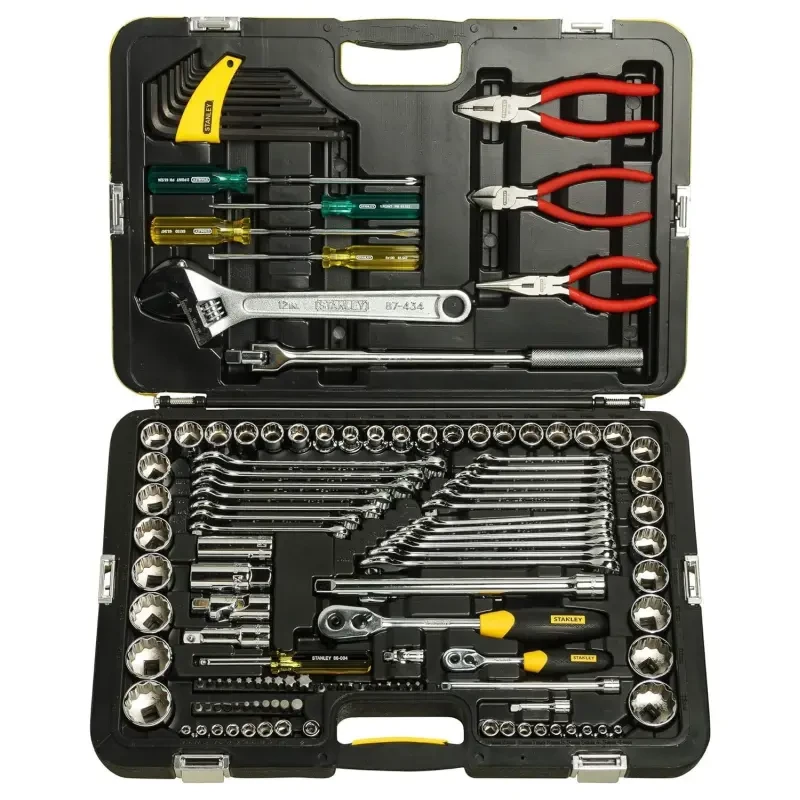 Stanley 132 Pc Metric & A/F Tool Kit 99-059 image-1