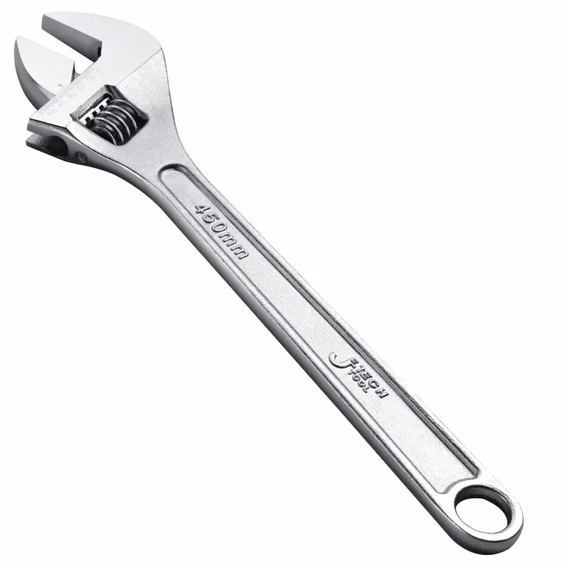 Stanley Adjustable Wrench Chrome Plated image-1