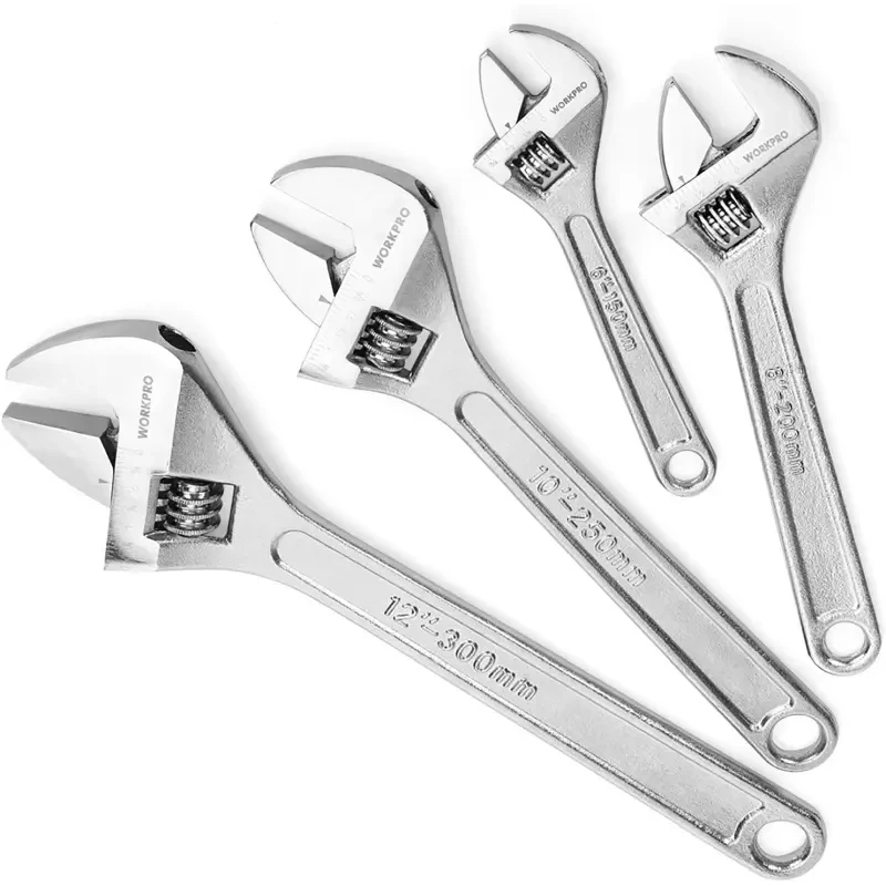 Stanley Adjustable Wrench Chrome Plated image-2