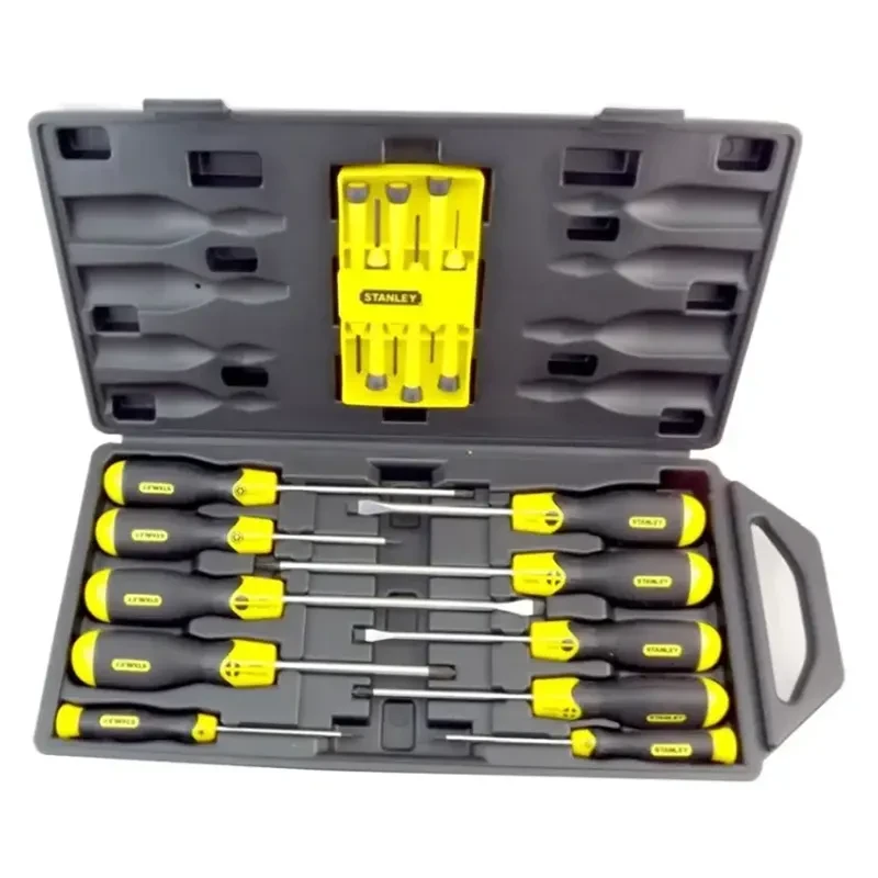 Stanley 16 Pc Cushion Grip Screwdriver Set 68-0002C image-1