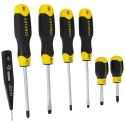 Stanley Carded Cushion Grip Screwdriver Set 6 Pc STHT65242-8 image-1