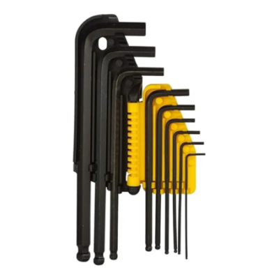 Stanley Metric Hex Key Set 9 Pc L/arm Ball  69-256 image-1