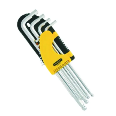 Stanley 12 Pc Long Ball Point Hex Key 94-163-23 image-1