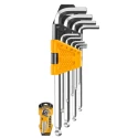 Stanley 9 Pc Extra Long Ball Point Hex Key 94-158 image-2
