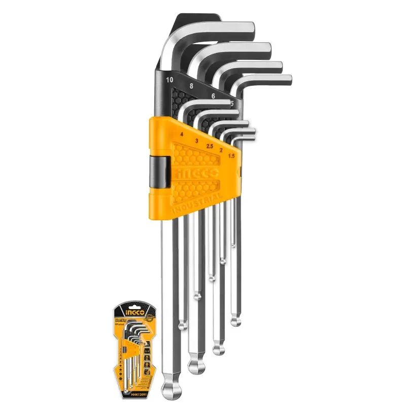Stanley 9 Pc Extra Long Ball Point Hex Key 94-158 image-2