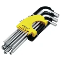 Stanley 9 Pc Long Spherical Head Hex Key STMT94162-8 image-1