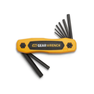 Stanley 8 Pc Metric Folding Hex Key Set 2-69-264 image-1