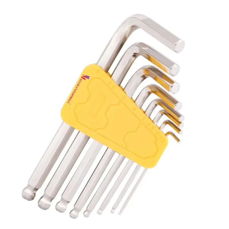 Black+Decker 8 Pcs Hex Key Set BDHT81593 image-1