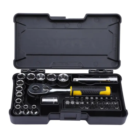 Stanley 37 Pc 1/4 Inch Compact Socket Set STMT82672-0 image-1