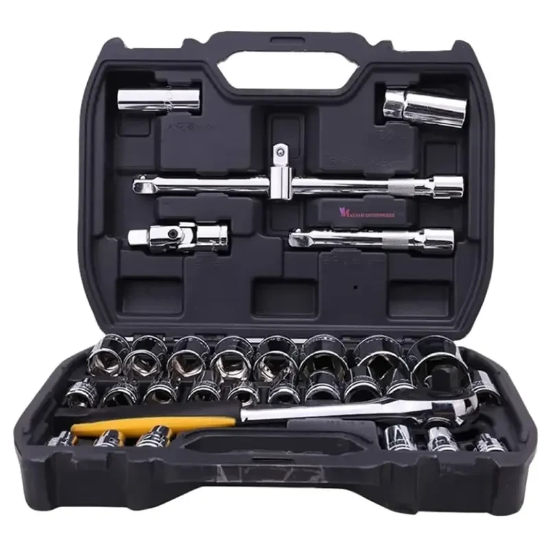 Stanley 1/2 Dr 32 Pcs Pear Head Ratchet Set STMT94693 image-2