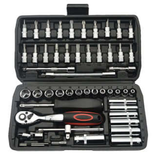 Stanley 1/2 Dr 53 Pcs Pear Head Ratchet Set Metric STMT45506 image-1