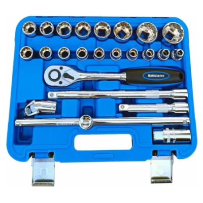 Stanley 1/2 Dr 25 Pcs Round Head Ratchet Set Met STMT45508-LA image-1