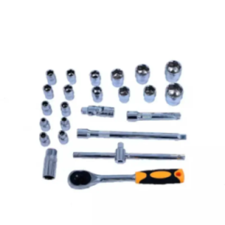 Stanley 1/2 Dr 26 Pcs Round Head Ratchet Set Imp STMT45509-LA image-1