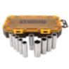 Dewalt DWMT73815-0 1/2 Inch Deep Socket Set 10 Pcs