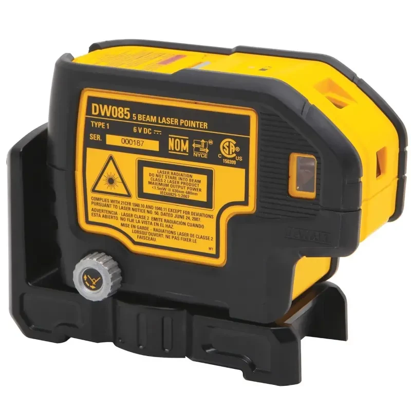 Dewalt Multi-beam 5 Pt Laser Pointer+1 Backline DW085K image-2