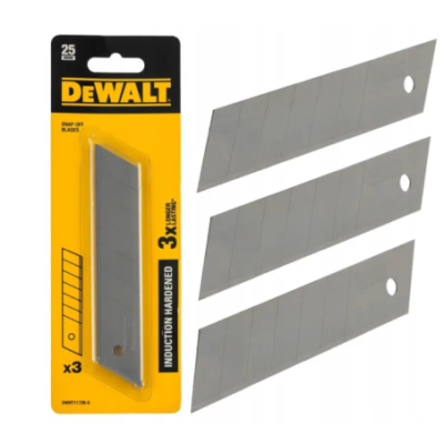 Dewalt Snap Off Induction Hardened Blades Pack of 3 image-1