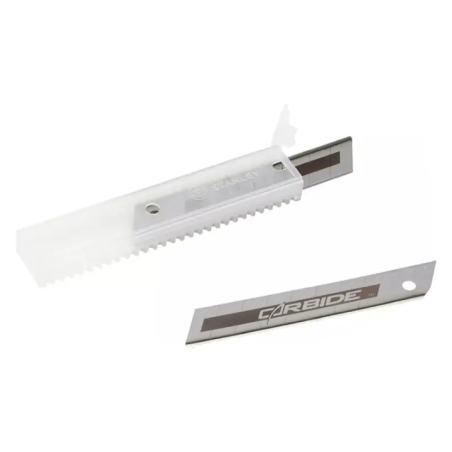 Stanley Carbide Snap Off Knife Blade (Pack of 5) image-1