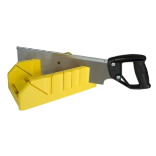 Stanley Saw Storage Mitre Box With Saw 1-19-800 image-1