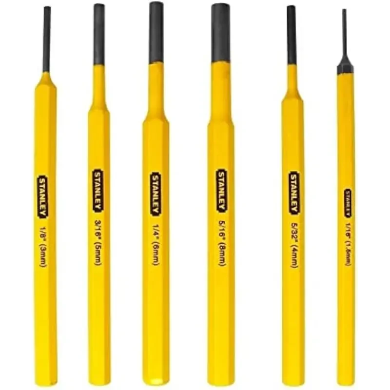 Stanley 6 Pc Punch Kit 4-18-226 image-1