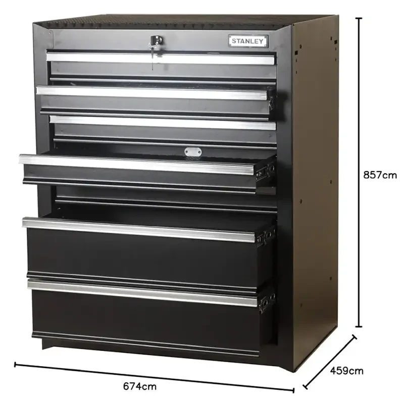 Stanley 7 Drawer Roller Cabinet 93-547-23ID image-2