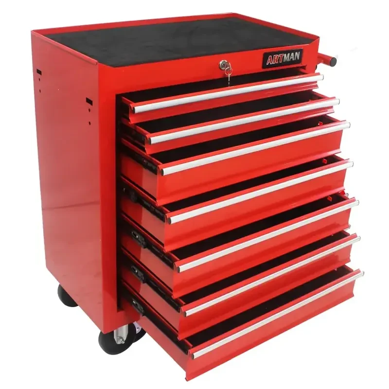 Stanley 7 Drawer Roller Cabinet 93-557L image-2