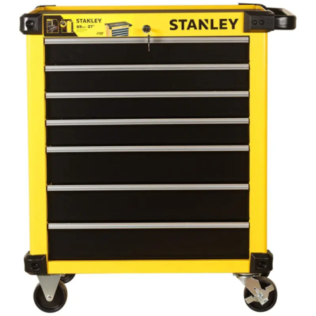 Stanley 7 Drawer Roller Cabinet STST74306-8 image-1