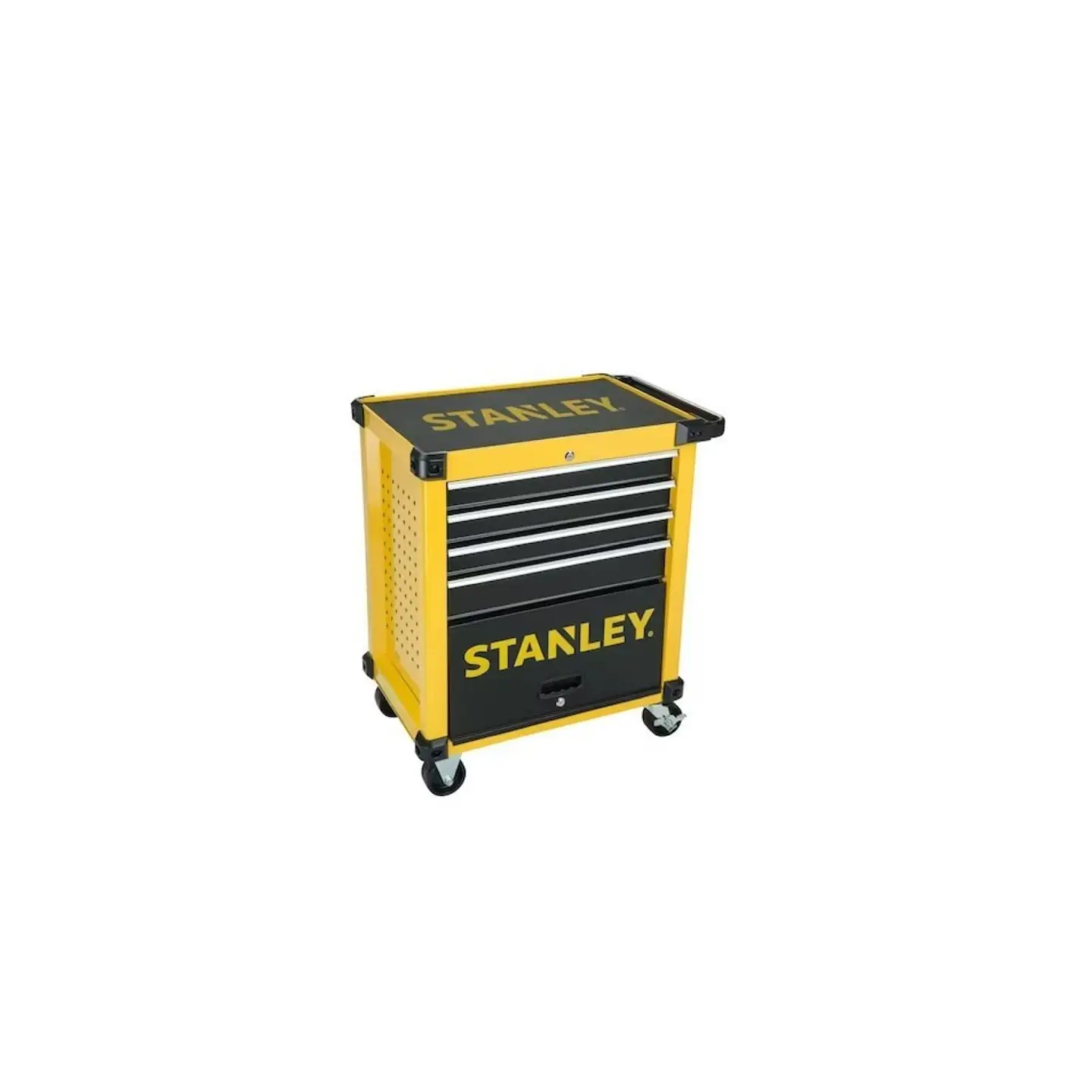 Buy Stanley 4 Draw Metal Trolley With Cabinet at best price