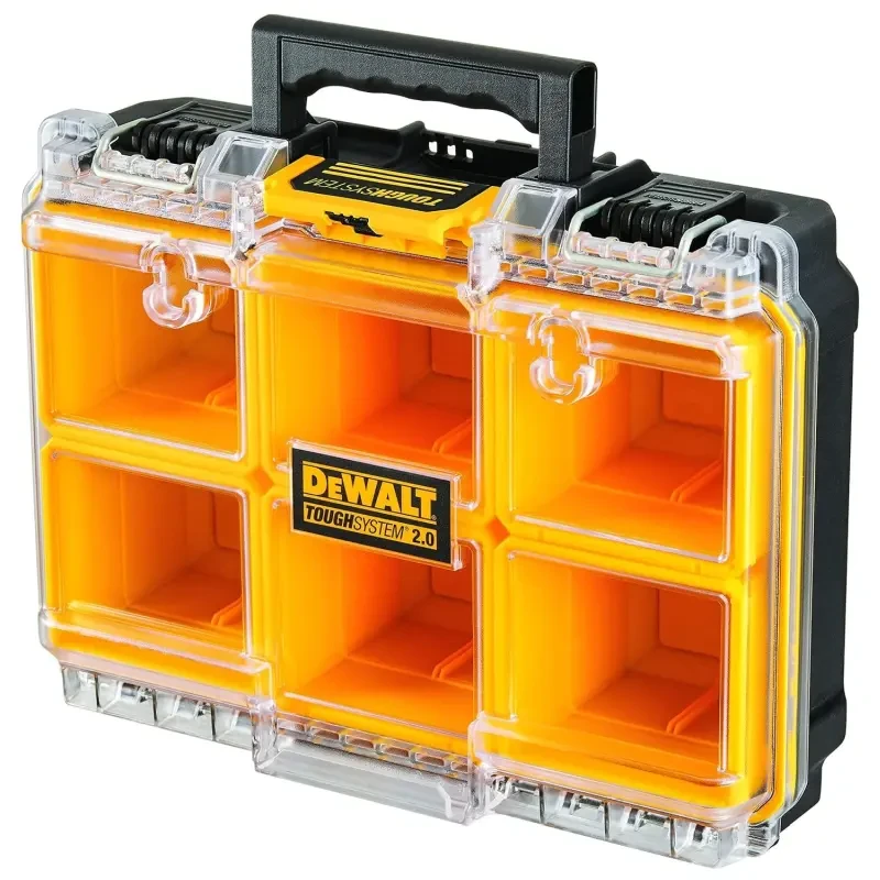 Dewalt Toughsystem 2.0 Half Width Deep Organiser DWST83392-1 image-1
