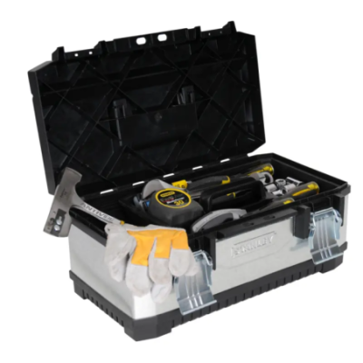 Stanley Fatmax Metal Plastic Toolbox image-1