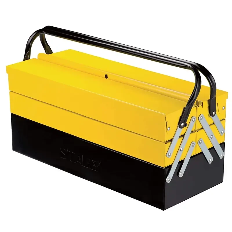 Stanley Cantilever 5 Tray Metal Tool Box 1-94-738 image-2