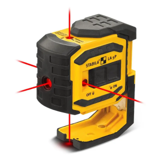 Buy Dewalt DW 5 Pt Laser With Cross Beam - Red at lowest price