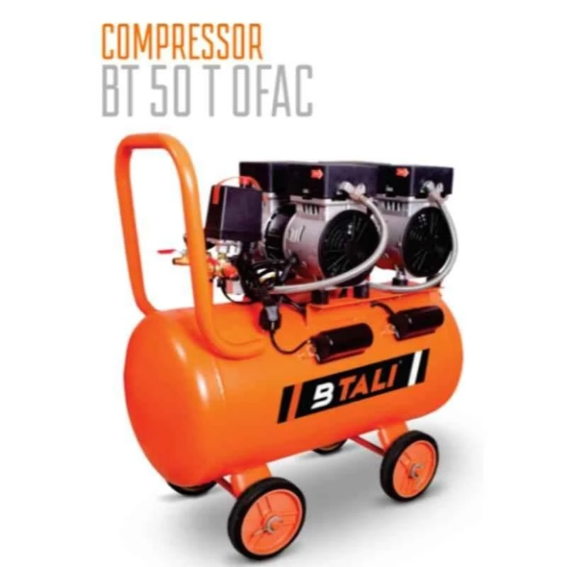 Btali 50L 2HP Oil Free Air Compressor BT 50 T OFAC Proline image-4