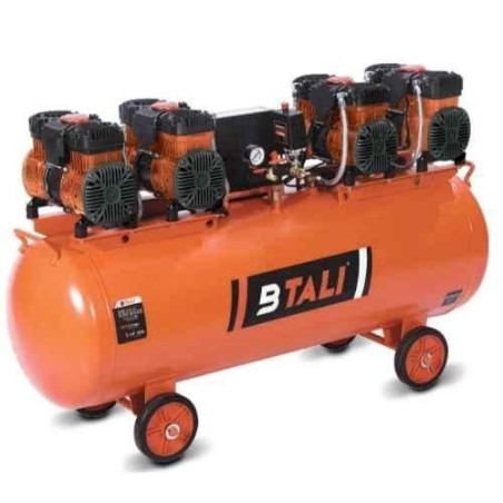 Btali 180L 6HP 1016lpm Oil Free Air Compressor BT 180 OFACHS 1400 image-1