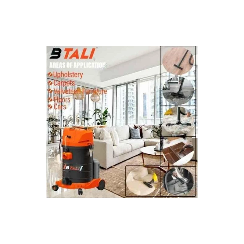 Btali 1800W 38L HEPA Filter Wet & Dry Vacuum Cleaner with Accessories BT 38 WDVC image-4