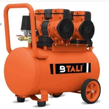 Btali 50L 3HP 334lpm Oil Free Air Compressor BT 50 T OFACHS 1100 image-1