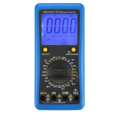 Mextech Digital Solar True RMS Multimeter DT450 image-1