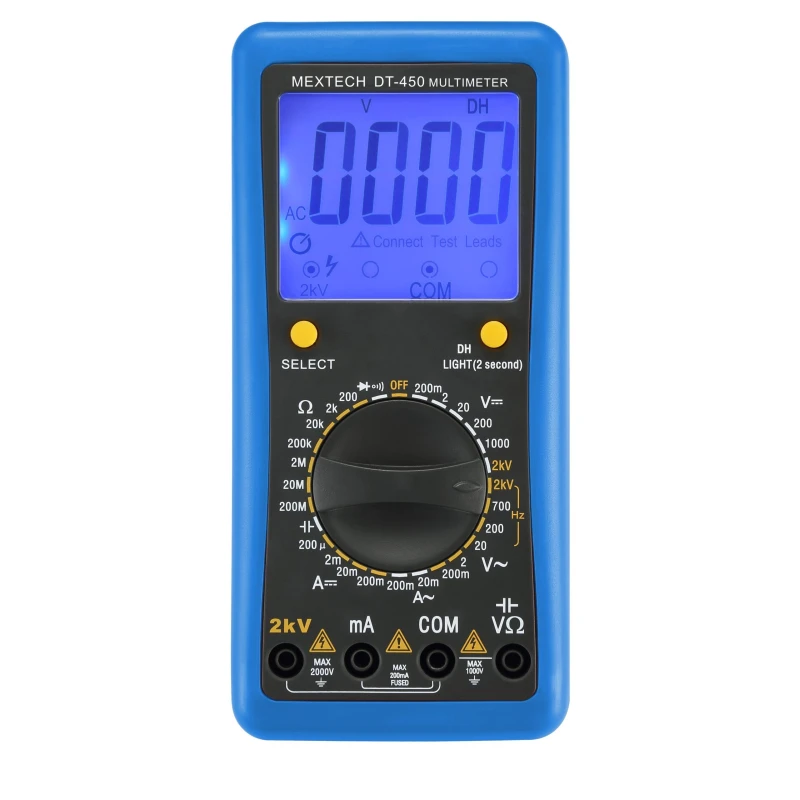 Mextech Digital Solar True RMS Multimeter DT450 image-1