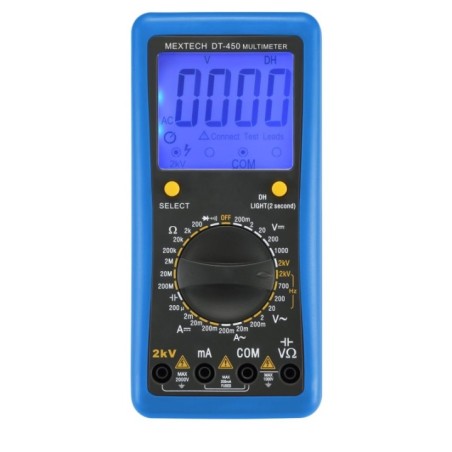Mextech Digital Solar True RMS Multimeter DT450 image-1