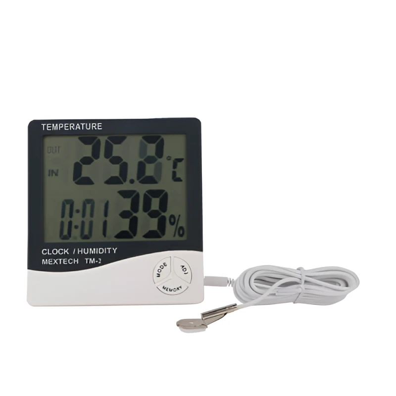 Mextech Thermo Hygro Clock TM2 image-1