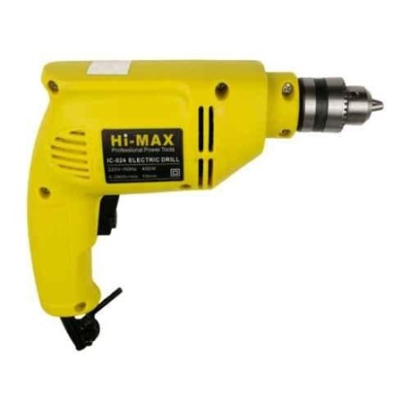 Hi-Max 10mm 400W Yellow Drill Machine IC-024 image-1