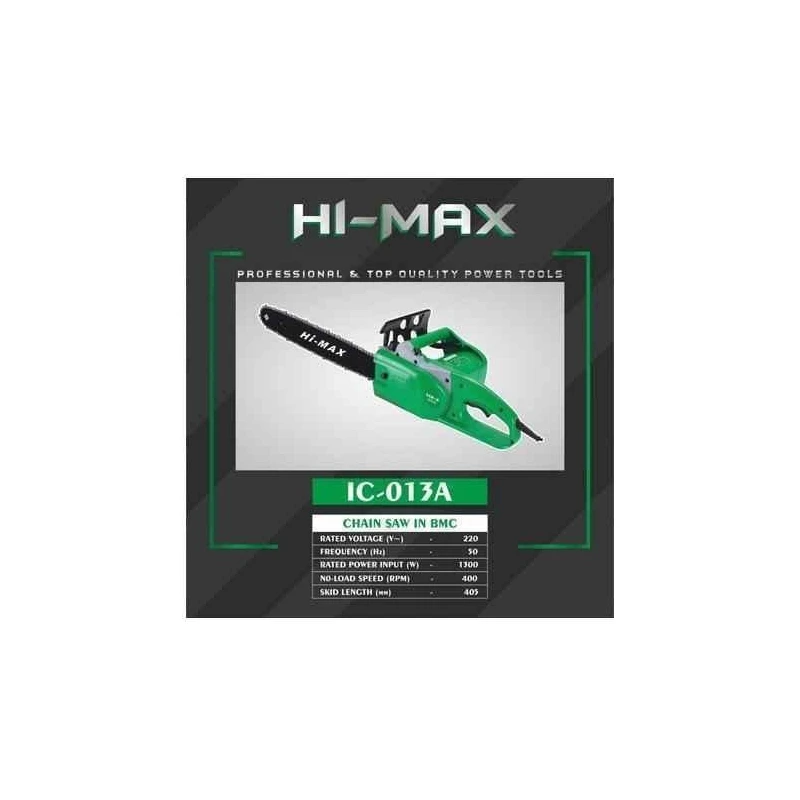Hi-Max 400rpm 1300W Electric Chainsaw IC-013A image-1