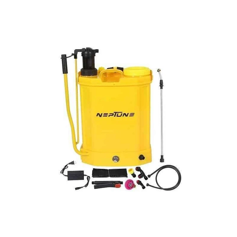 Neptune BS-21 16L 12V Yellow 2-in-1 Battery Operated Knapsack Garden Sprayer image-4