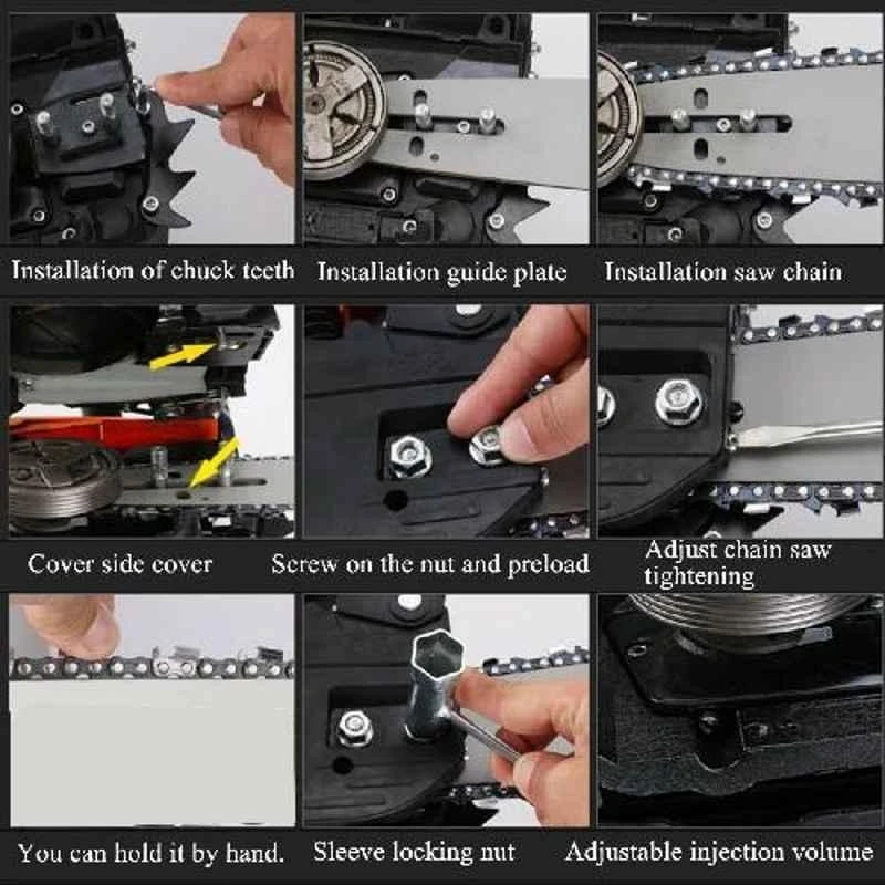 Neptune CS-62 62CC 3.5 HP Petrol Chainsaw with 22 inch Cutter Bar image-4