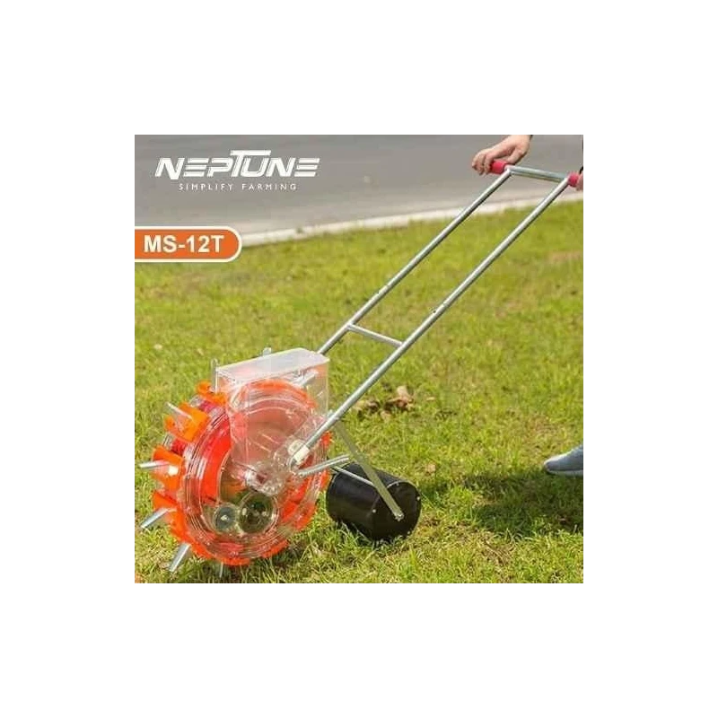Neptune MS-12T 12 Teeth Hand Operated Portable Seeder Machine image-3
