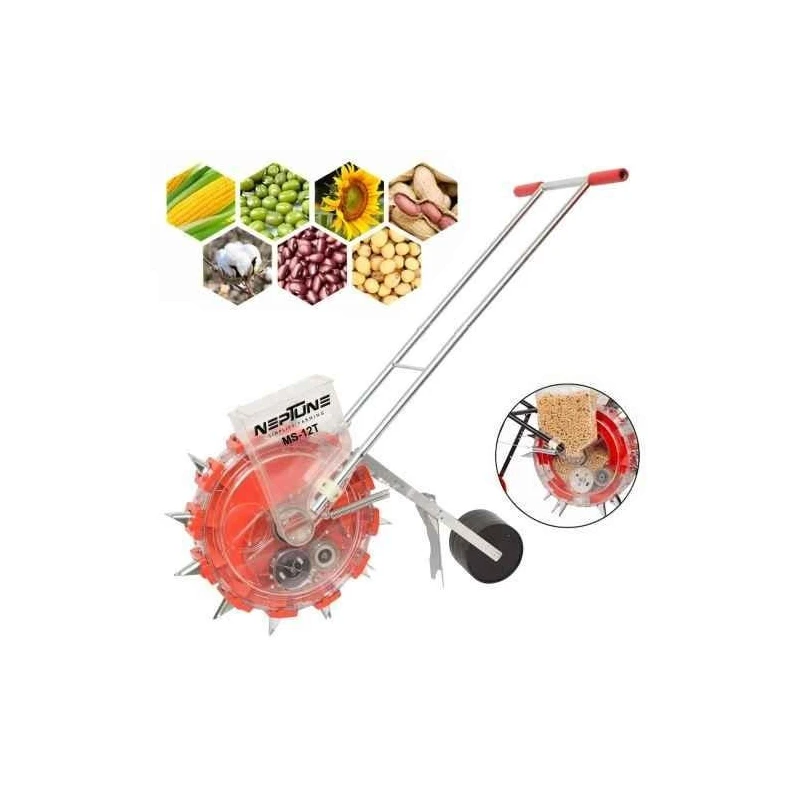 Neptune MS-12T 12 Teeth Hand Operated Portable Seeder Machine image-8