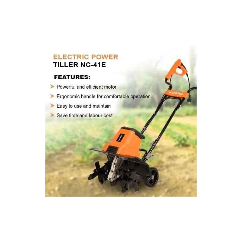 Neptune NC-41E 1500W Electric Garden Tiller Cultivator & Rotavator image-3