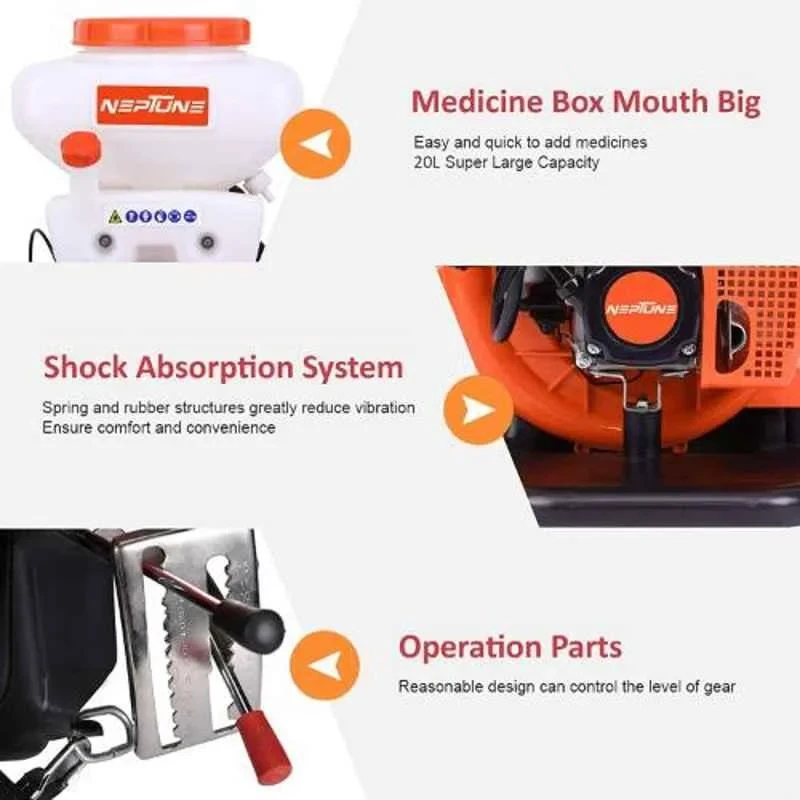 Neptune MBD-20 2.13kW 43CC 2 Stroke Cold Fogger Mist Blower Sprayer image-4
